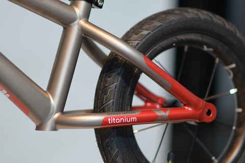 Titanium balance outlet bike